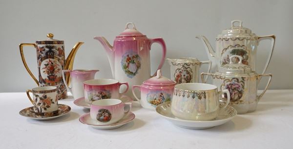 Servito da tè e caffè, secolo XX  - Asta ANTIQUARIATO: ARREDI MOBILI E OGGETTI D'ARTE - Poggio Bracciolini Casa d'Aste