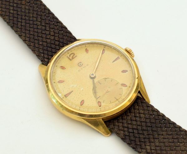 



OROLOGIO DA POLSO&nbsp; CYMA IN ORO GIALLO