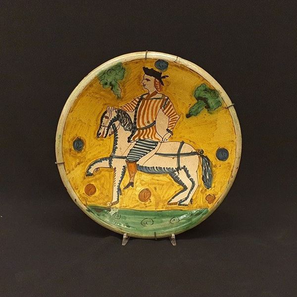 



Piatto, Montelupo sec. XVII