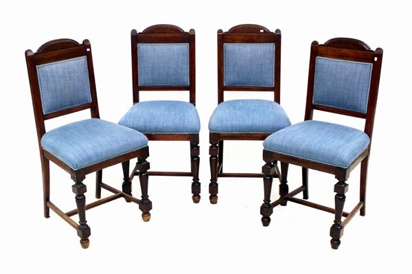 



Quattro sedie, sec. XX  - Asta ANTIQUARIATO, COLLECTIBLES, GIOIELLI - Poggio Bracciolini Casa d'Aste