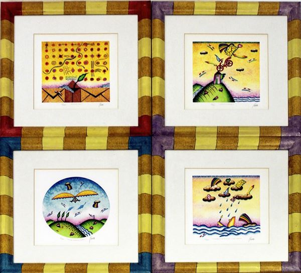 Giuliano Ghelli   - Asta COLLECTIBLES, Mobili, Arredi e Dipinti dal secolo XVI al XX - Poggio Bracciolini Casa d'Aste