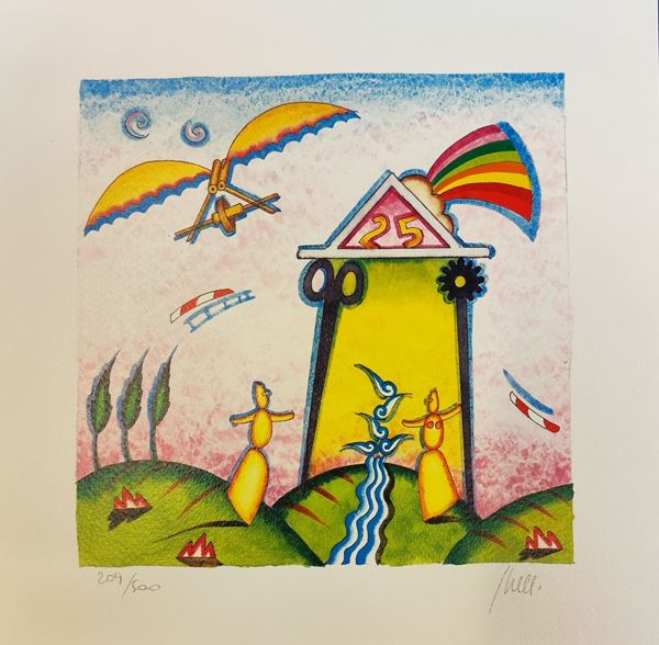 Giuliano Ghelli   - Asta DIPINTI, DISEGNI E STAMPE DAL XVII AL XX SECOLO - Poggio Bracciolini Casa d'Aste