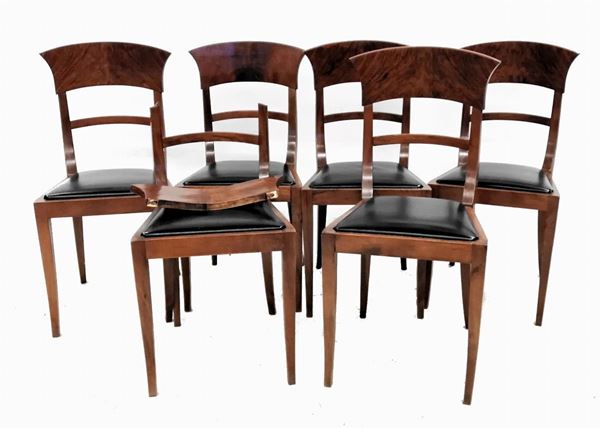 



Sei sedie, sec. XX  - Asta ANTIQUARIATO, COLLECTIBLES, GIOIELLI - Poggio Bracciolini Casa d'Aste