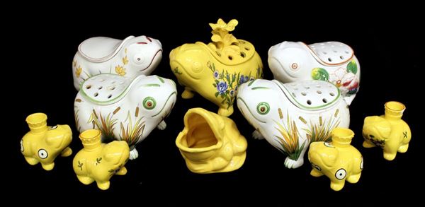 



Lotto di rane, sec. XX  - Asta ANTIQUARIATO, COLLECTIBLES, GIOIELLI - Poggio Bracciolini Casa d'Aste