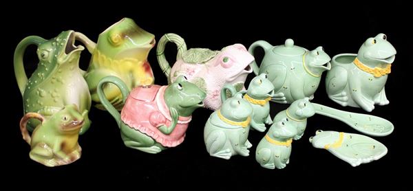



Lotto di rane, sec. XX  - Asta ANTIQUARIATO, COLLECTIBLES, GIOIELLI - Poggio Bracciolini Casa d'Aste