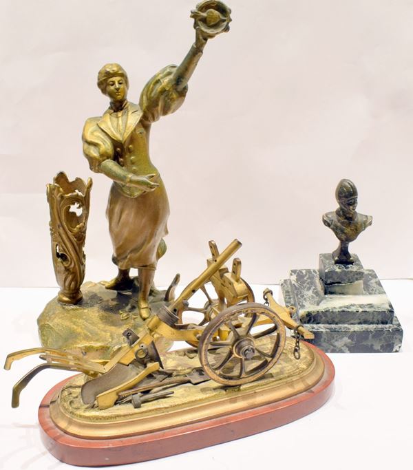 



SCULTURA SEC. XX   - Asta ARREDI, OGGETTI D'ARTE, GIOIELLI E ARGENTI - Poggio Bracciolini Casa d'Aste