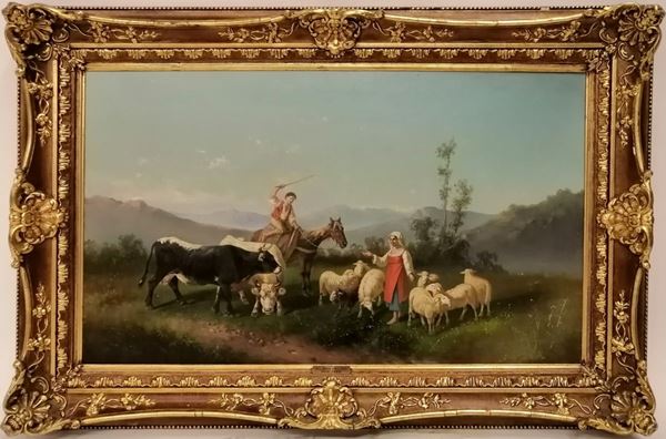 



Scuola napoletana, sec. XIX  - Asta ARREDI, OGGETTI D'ARTE, GIOIELLI E ARGENTI - Poggio Bracciolini Casa d'Aste