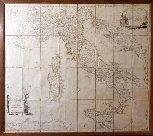 



Cartine dell'Italia, sec. XVIII