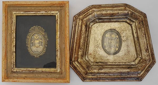 



Due reliquiari, sec. XVIII
