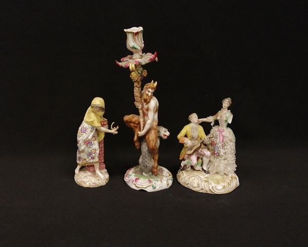 



Tre sculture, sec. XIX