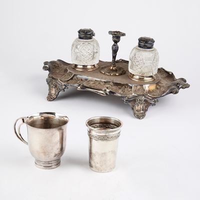 Calamaio, Londra, 1880, Argentiere Martin, Hall & Co
