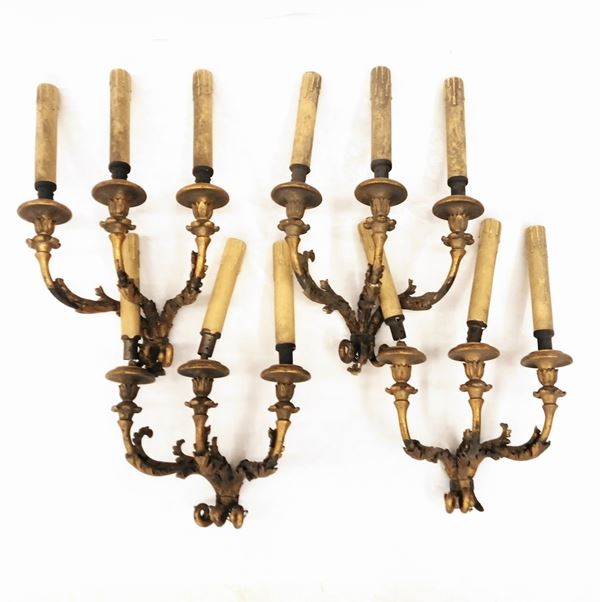 



Quattro applique, in stile 700