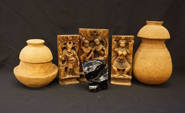 Blocco di ossidiana   - Asta ANTIQUARIATO: ARREDI MOBILI E OGGETTI D'ARTE - Poggio Bracciolini Casa d'Aste