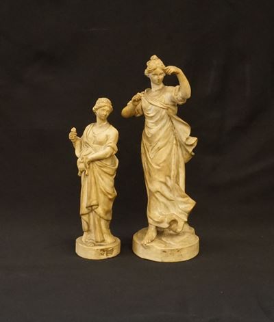 Due Sculture di Gusto Neoclassico