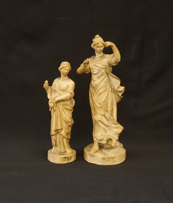 



Due sculture di gusto neoclassico  - Asta ANTIQUARIATO: ARREDI MOBILI E OGGETTI D'ARTE - Poggio Bracciolini Casa d'Aste