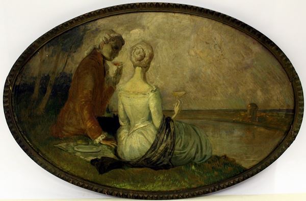 



Scuola italiana, sec. XX  - Asta COLLECTIBLES, Mobili, Arredi e Dipinti dal secolo XVI al XX - Poggio Bracciolini Casa d'Aste