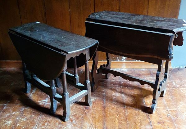 Tavolino a bandelle, Inghilterra, inizi sec. XX  - Asta COLLECTIBLES, Mobili, Arredi e Dipinti dal secolo XVI al XX - Poggio Bracciolini Casa d'Aste