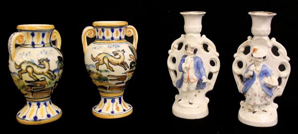 



Coppia di candelieri, sec. XIX  - Asta ARREDI, OGGETTI D'ARTE, GIOIELLI E ARGENTI - Poggio Bracciolini Casa d'Aste