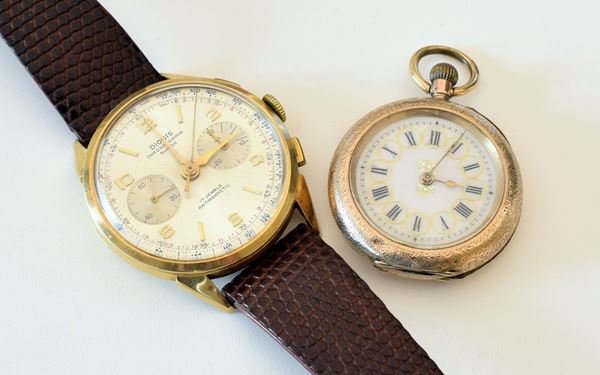 



OROLOGIO DA POLSO DIONIS CHRONOGRAPHE IN ORO 18KT