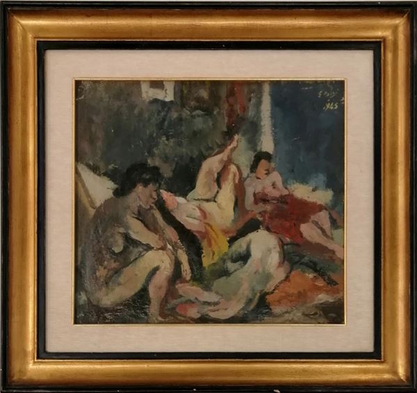 Ennio Pozzi  - Asta COLLECTIBLES, Mobili, Arredi e Dipinti dal secolo XVI al XX - Poggio Bracciolini Casa d'Aste