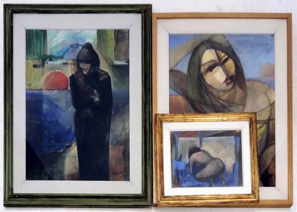 Scuola italiana, sec. XX  - Asta COLLECTIBLES, Mobili, Arredi e Dipinti dal secolo XVI al XX - Poggio Bracciolini Casa d'Aste