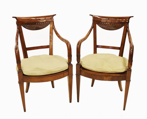 



Coppia di poltroncine, Carlo X
