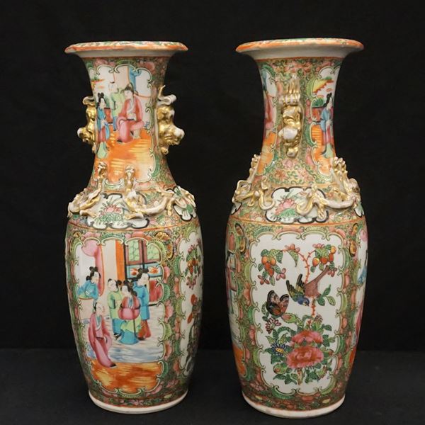 



Coppia di vasi, Cina, sec. XX