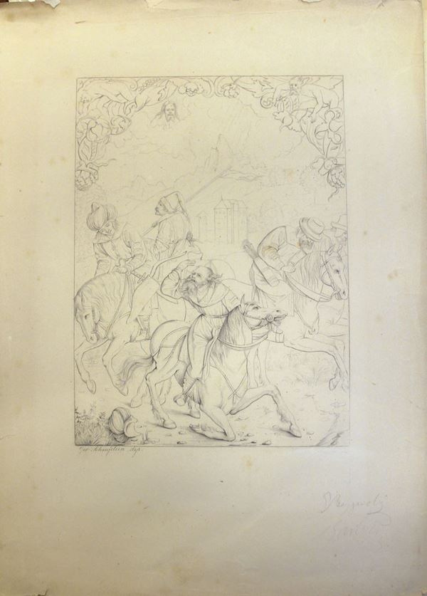 Da Hans Leonhard Schaufelein, sec. XIX  - Asta COLLECTIBLES, Mobili, Arredi e Dipinti dal secolo XVI al XX - Poggio Bracciolini Casa d'Aste