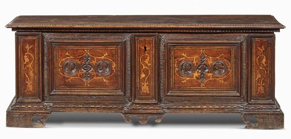 



Cassapanca, Friuli, sec. XVII  - Asta COLLECTIBLES, Mobili, Arredi e Dipinti dal secolo XVI al XX - Poggio Bracciolini Casa d'Aste