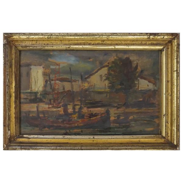 Scuola italiana inizi sec. XX  - Asta L'arte della pittura e del disegno dal XVII al XXI secolo - Poggio Bracciolini Casa d'Aste