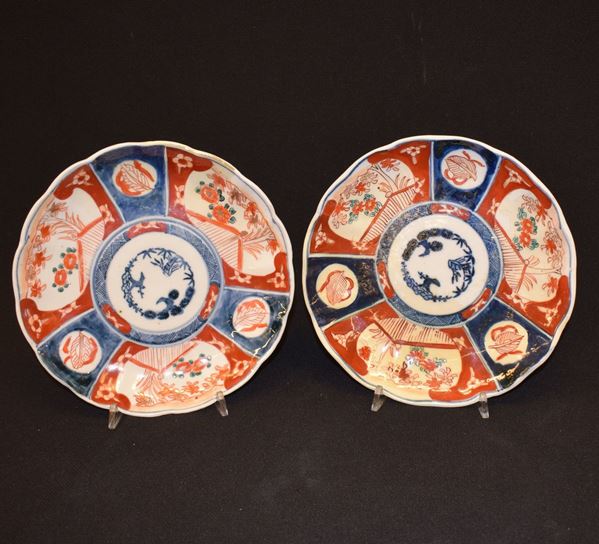 



Coppia di piatti Giappone sec. XIX