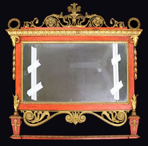 



Coppia di specchiere, inizi sec. XIX