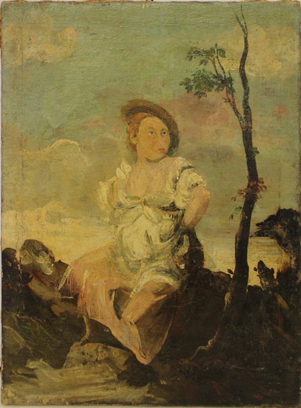 Scuola europea sec. XIX  - Asta COLLECTIBLES, Mobili, Arredi e Dipinti dal secolo XVI al XX - Poggio Bracciolini Casa d'Aste
