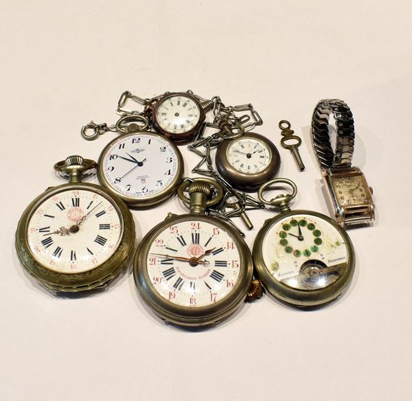SEI OROLOGI DA TASCA E TASCHINO
