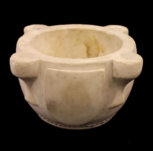 Mortaio, sec. XIX  - Asta COLLECTIBLES, Mobili, Arredi e Dipinti dal secolo XVI al XX - Poggio Bracciolini Casa d'Aste