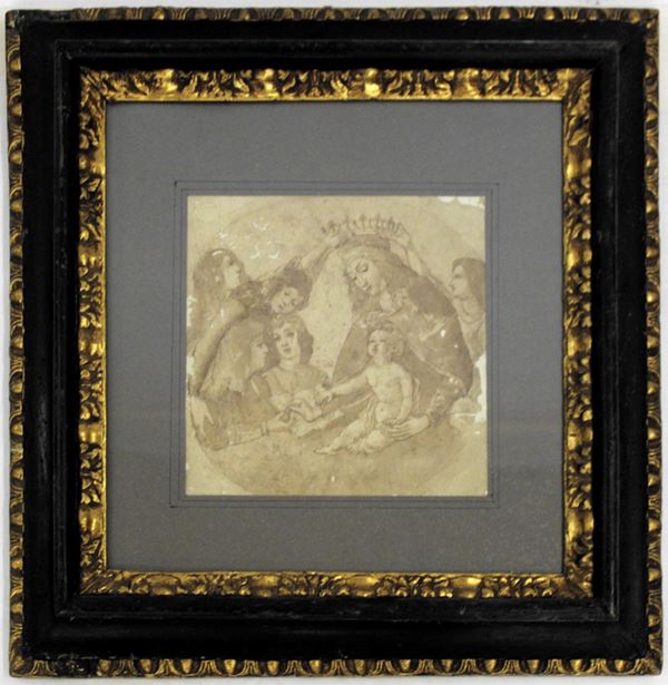 Da Sandro Botticelli, sec. XIX  - Asta COLLECTIBLES, Mobili, Arredi e Dipinti dal secolo XVI al XX - Poggio Bracciolini Casa d'Aste