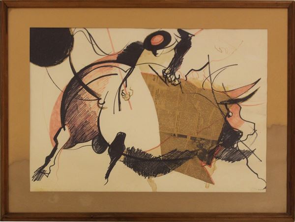 Rinaldo Frank Burattin  - Asta COLLECTIBLES, Mobili, Arredi e Dipinti dal secolo XVI al XX - Poggio Bracciolini Casa d'Aste