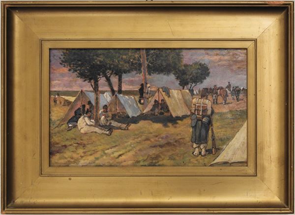 Scuola italiana, sec. XX  - Asta COLLECTIBLES, Mobili, Arredi e Dipinti dal secolo XVI al XX - Poggio Bracciolini Casa d'Aste