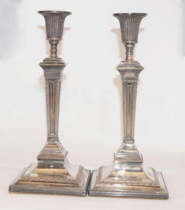 



COPPIA DI CANDELABRI SEC. XIX/XX
