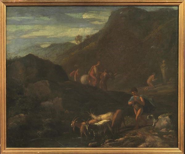 Artista francese in Italia, sec. XVII