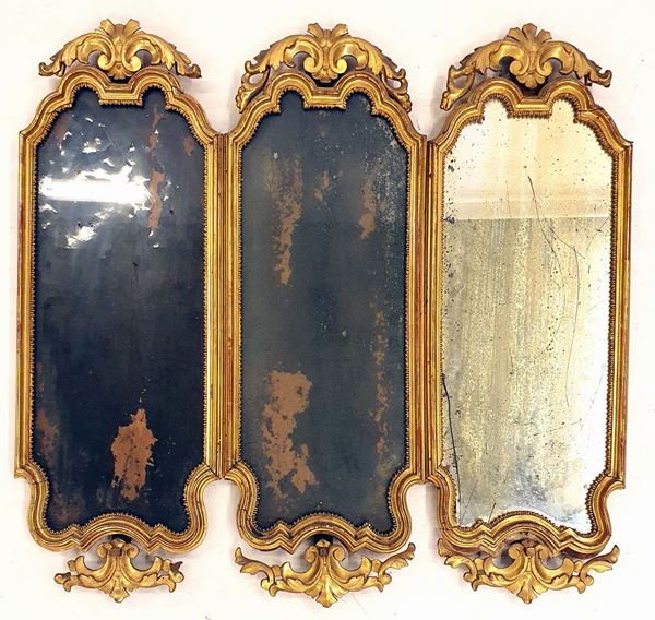Tre specchiere, sec. XVIII  - Asta COLLECTIBLES, Mobili, Arredi e Dipinti dal secolo XVI al XX - Poggio Bracciolini Casa d'Aste