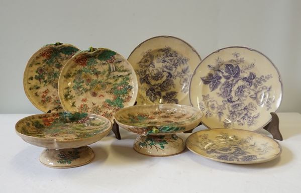 Servizio di piatti, arte orientale, sec. XX