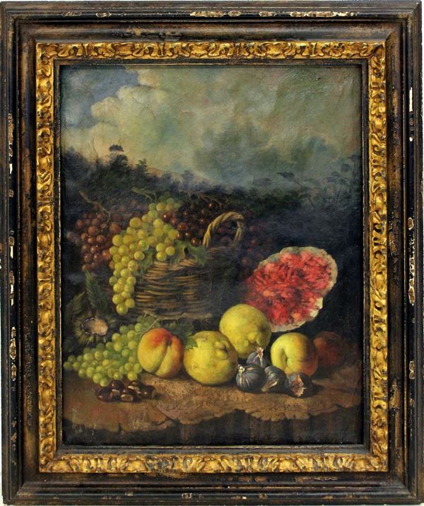 Scuola italiana, sec. XIX  - Asta COLLECTIBLES, Mobili, Arredi e Dipinti dal secolo XVI al XX - Poggio Bracciolini Casa d'Aste