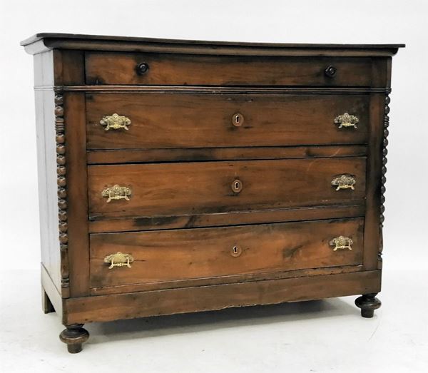 Cassettone, sec. XIX  - Asta COLLECTIBLES, Mobili, Arredi e Dipinti dal secolo XVI al XX - Poggio Bracciolini Casa d'Aste