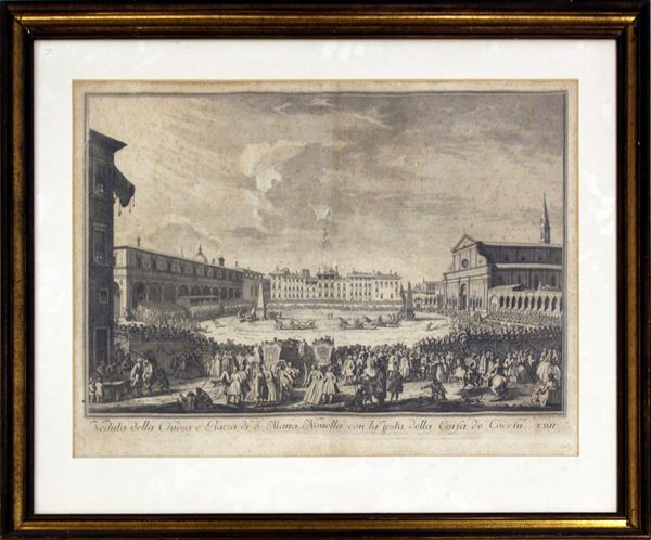 Giuseppe Zocchi  - Asta COLLECTIBLES, Mobili, Arredi e Dipinti dal secolo XVI al XX - Poggio Bracciolini Casa d'Aste