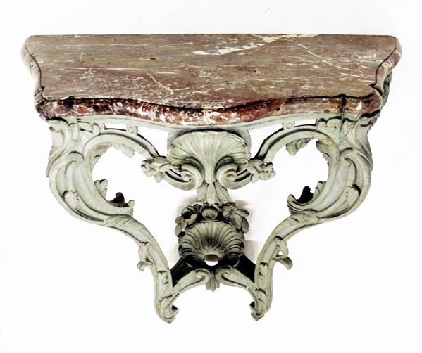 Consolle, sec. XVIII  - Asta COLLECTIBLES, Mobili, Arredi e Dipinti dal secolo XVI al XX - Poggio Bracciolini Casa d'Aste