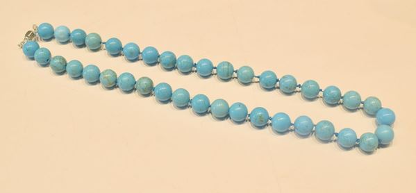 



COLLANA GIROCOLLO DI TURCHESE