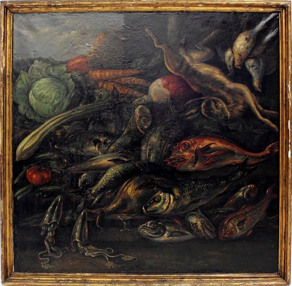 Scuola italiana, sec. XIX  - Asta COLLECTIBLES, Mobili, Arredi e Dipinti dal secolo XVI al XX - Poggio Bracciolini Casa d'Aste