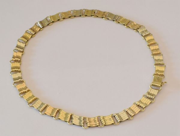 



COLLANA&nbsp; GIROCOLLON IN ORO GIALLO, ORO BIANCO 18KT