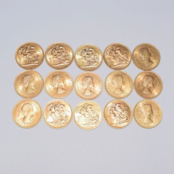 



GRAN BRETAGNA , QUINDICI STERLINE  - Asta GIOIELLI, OROLOGI E ARGENTI - Poggio Bracciolini Casa d'Aste